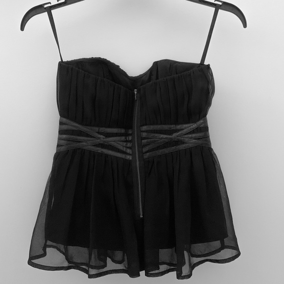Black Corset Topshop - Picture 2 of 5